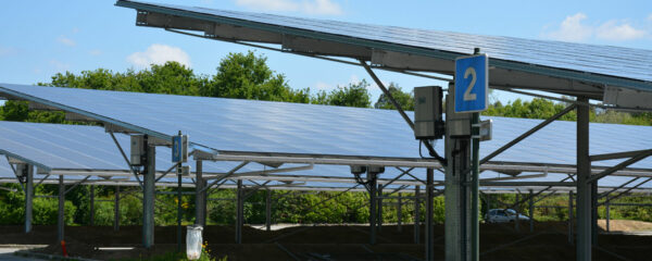 Ombrières solaires pour parking